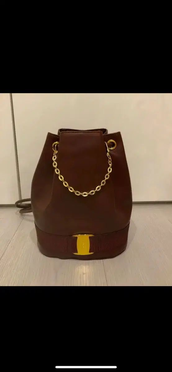 FERRAGAMO フェラガモ ヴィンテージ バケット バックパック