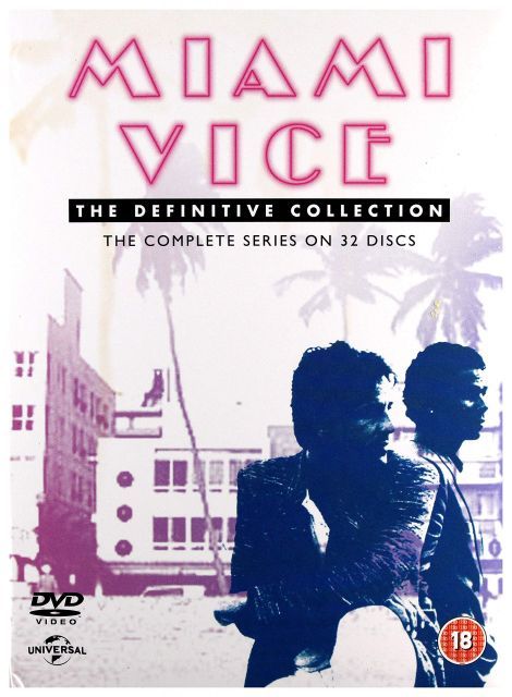 Miami Vice-The Complete Collection 32 DVD Edizione Regno Unito Import