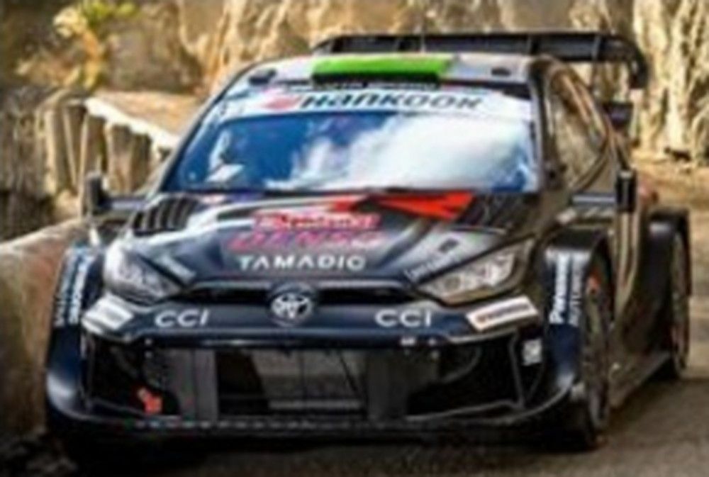 TOYOTA GR Yaris Rally 1 No 33 GAZOO Racing WRT 2 nd Monte Carlo 2025 E Evans S Martin