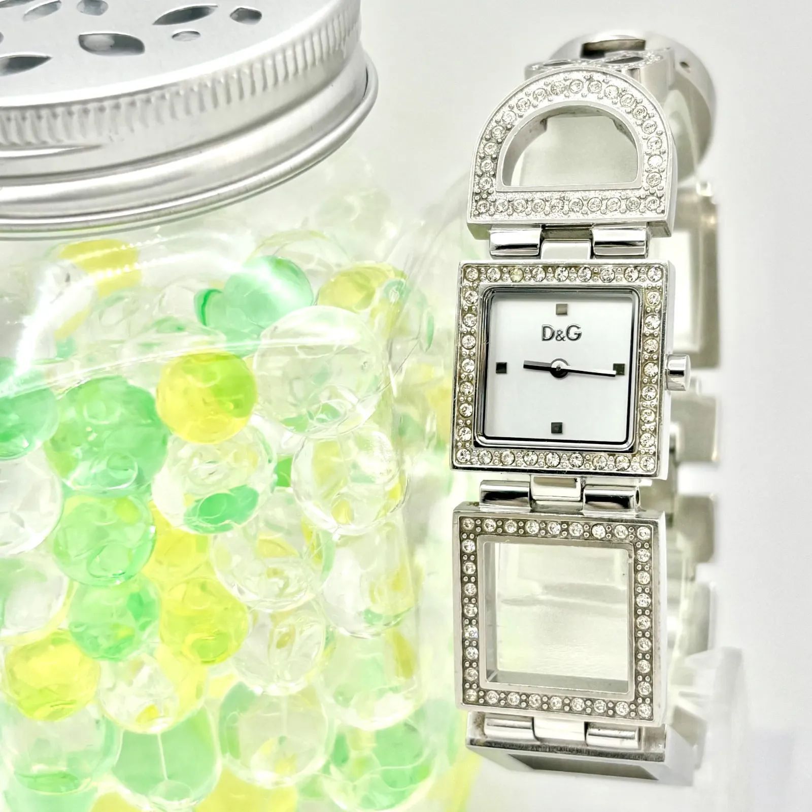 外観美品/新品電池】D&G ドルチェ&ガッバーナ ドルガバ レディース