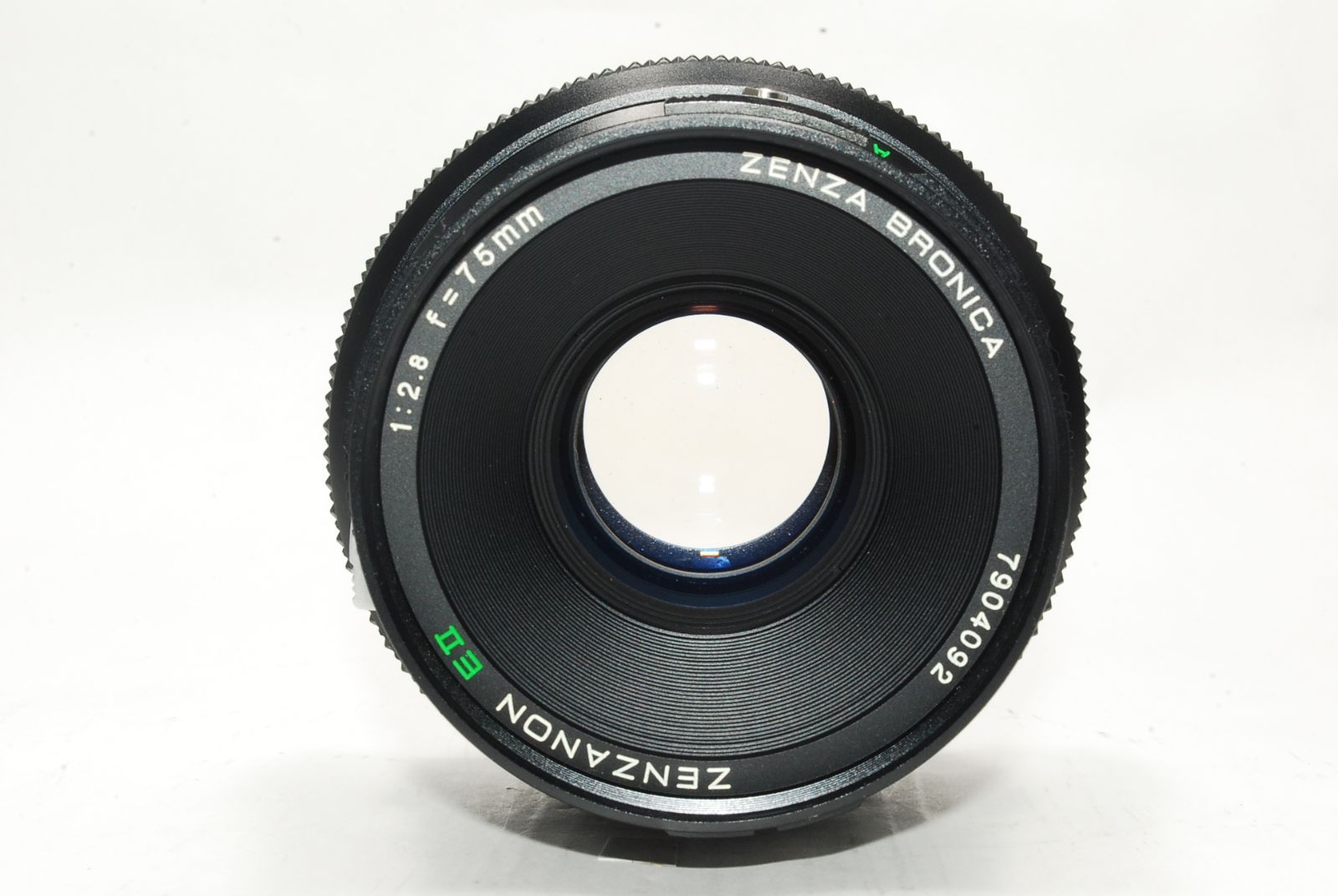 【美品】Zenza Bronica 75mm f/2.8 レンズ ＥＴＲ ☆美品☆ブロニカ ZENZA BRONICA ZENZANON EII 75mm F2.8 ETR レンズ