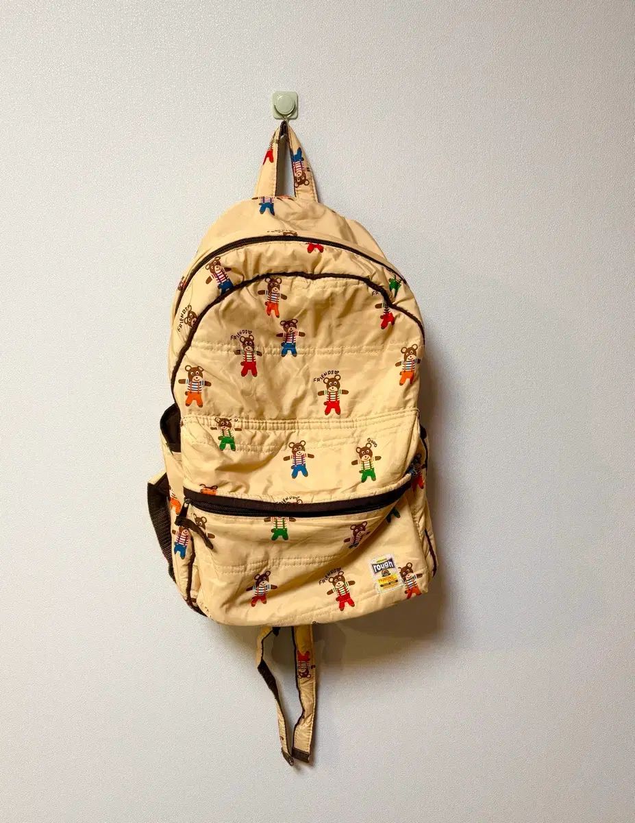 クマ ドール 日本 ヴィンテージ バックパック 黄色 バッグ 森ガール y 2 k リラックマ ぬいぐるみ