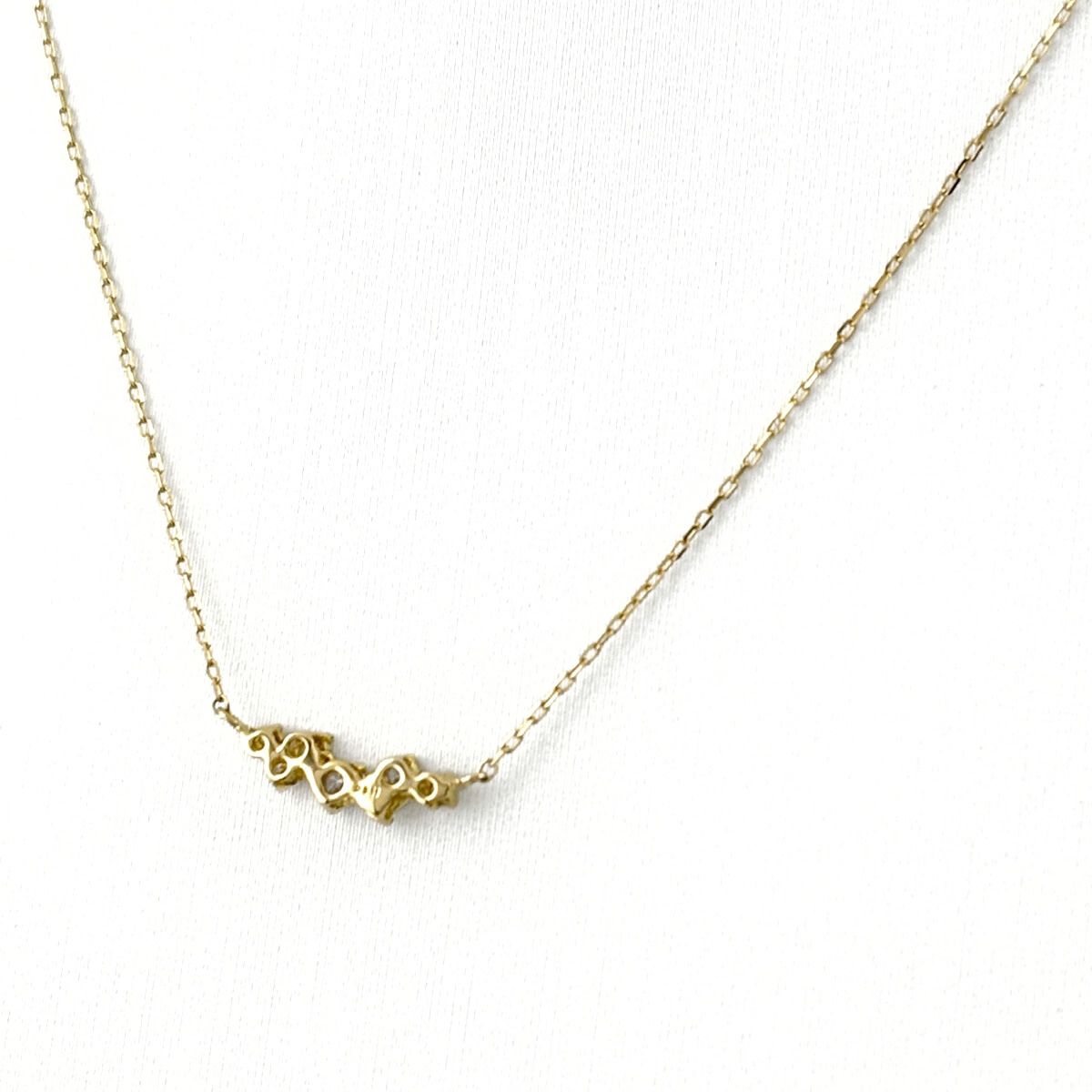 アーカー AHKAH BBライン ネックレス YG イエローゴールド ペンダント