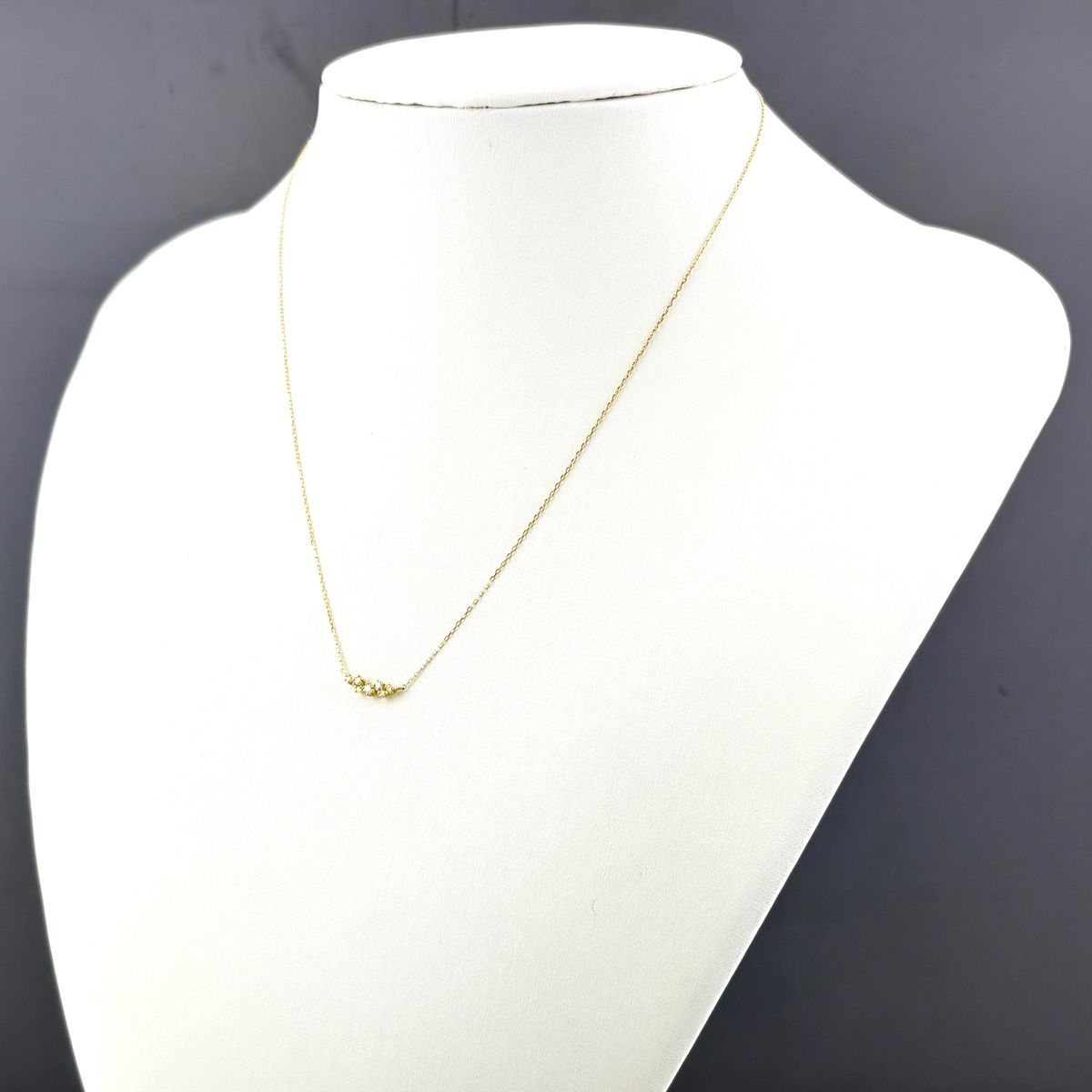 アーカー AHKAH BBライン ネックレス YG イエローゴールド ペンダント