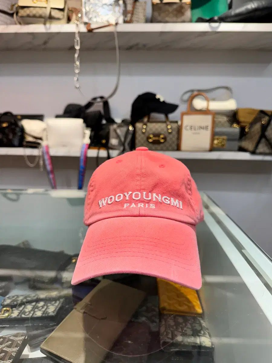 WOOYOUNGMI ウーヨンミ ピング 刺繍 ベースボールキャップ