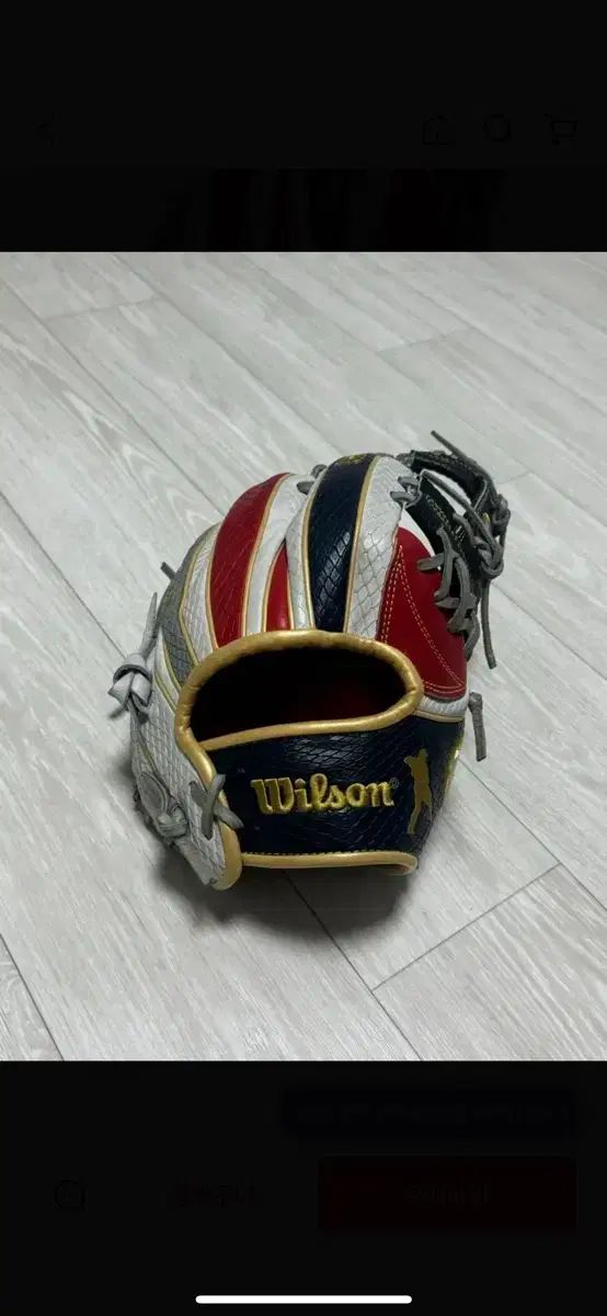 ウィルソン A 2 K hof 22 チェ ジョン 刺繍 グローブ