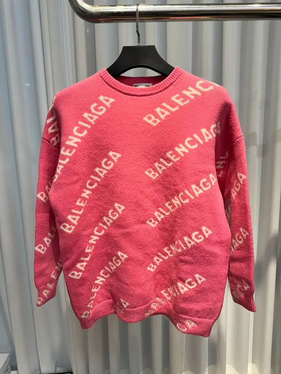 XS) バレンシアガ レタリング ロゴ オールオーバー オーバーサイズ