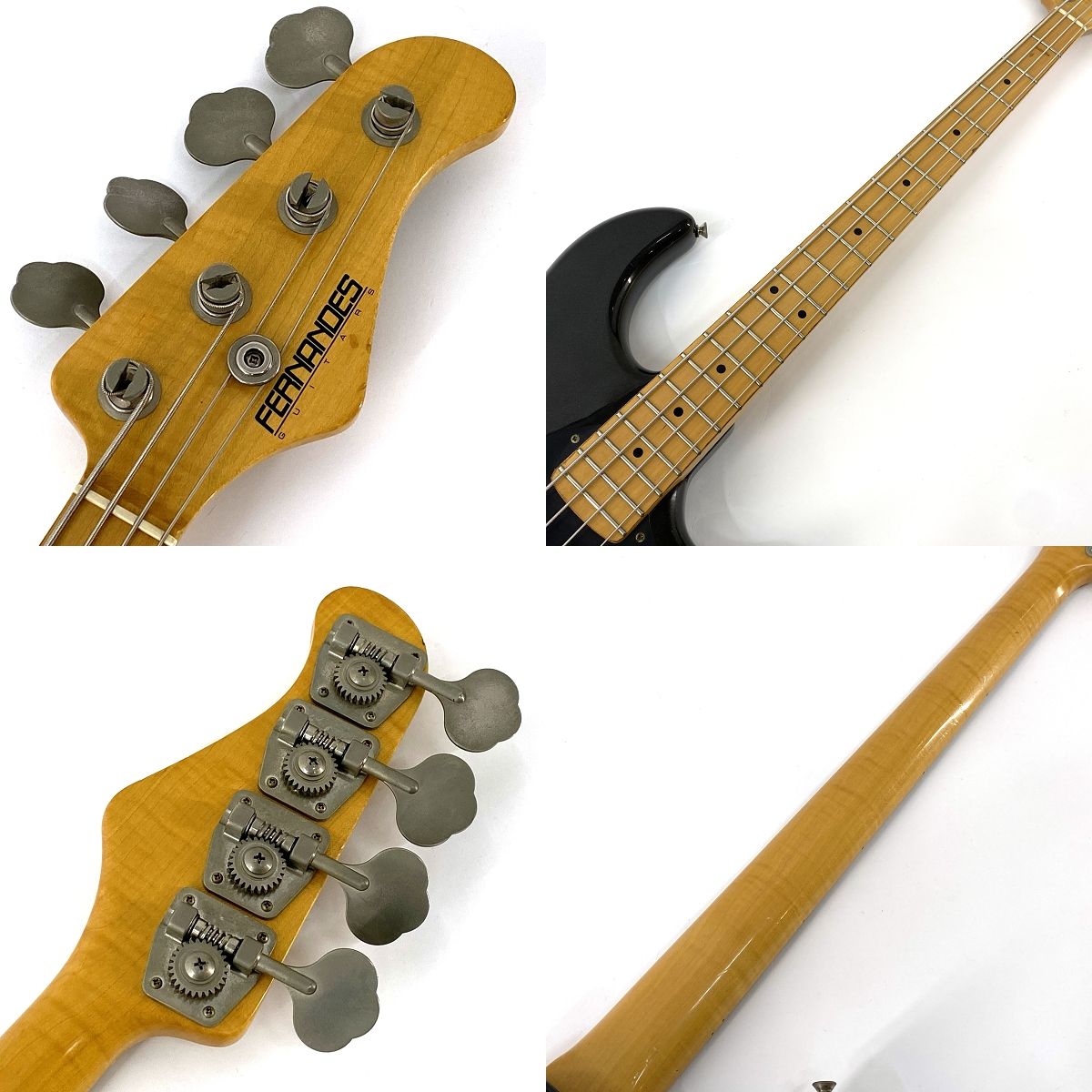 フェルナンデス　エレキベース　中古現状品 FERNANDES フェルナンデス FSB-40 メタリックブラック エレキベース