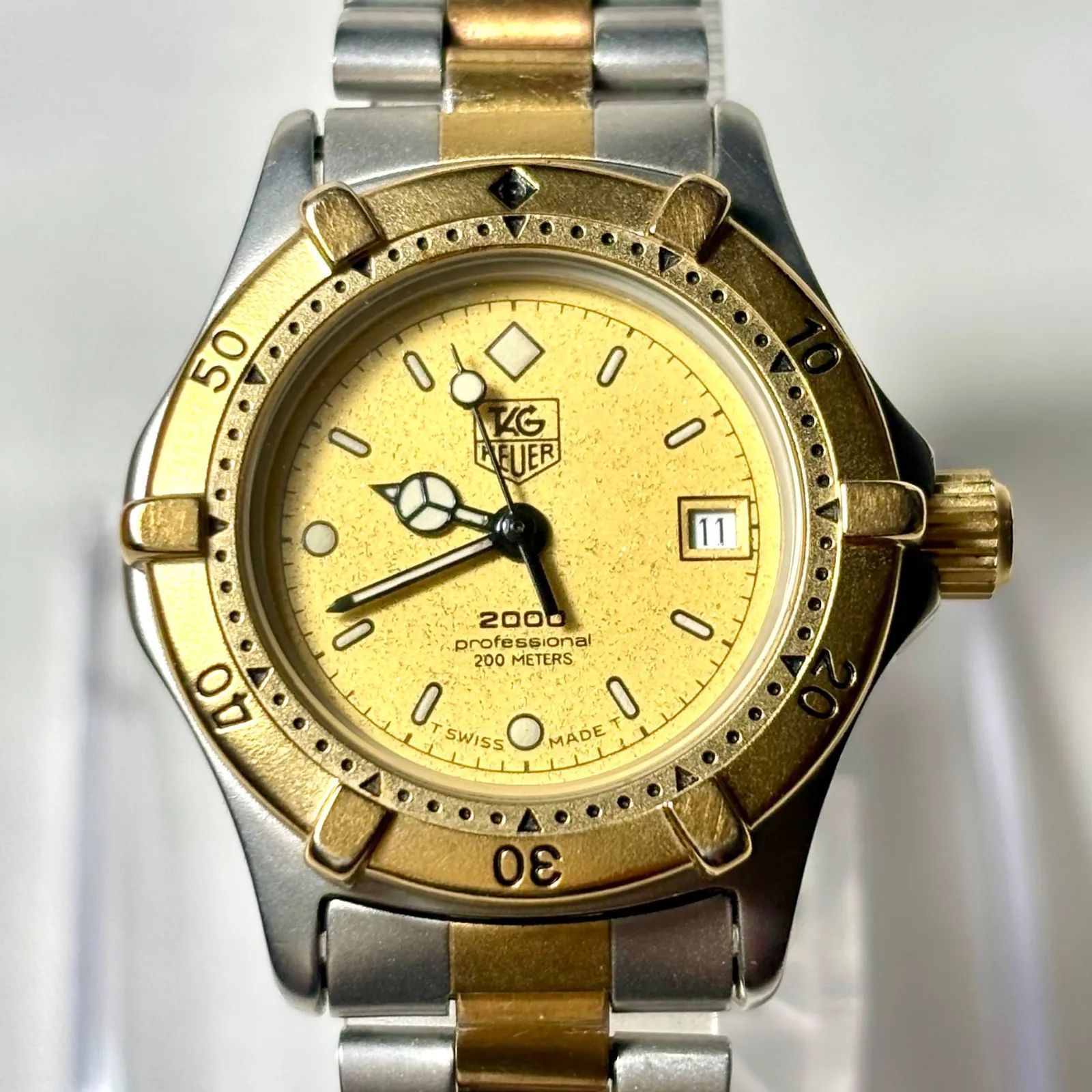 新品電池】TAG HEUER タグホイヤー 2000 professional