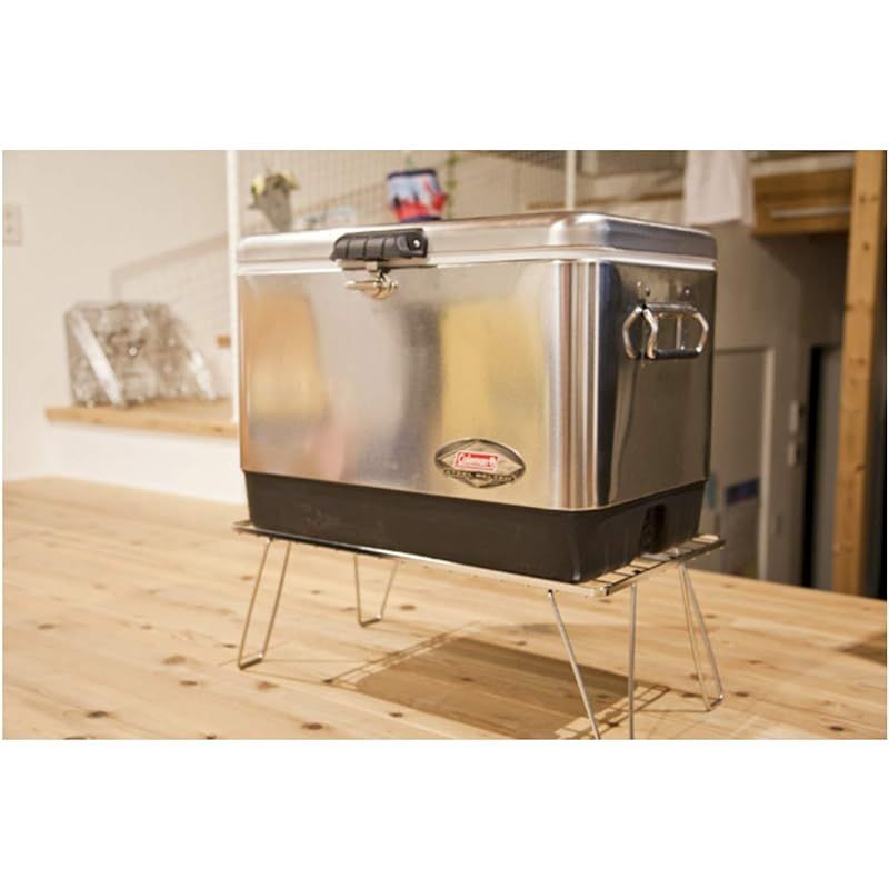 キャンピングムーン(CAMPING MOON) フィールドラック 薄型 ステンレス