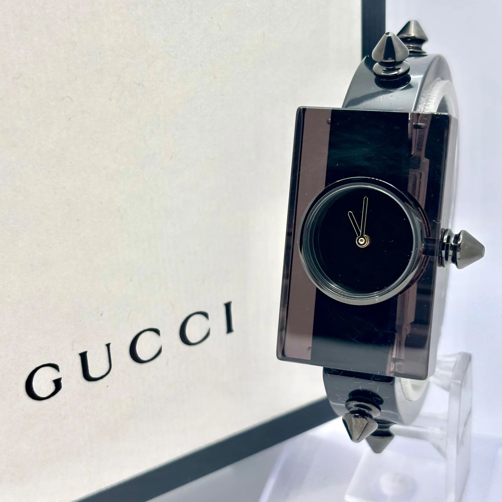 箱付/新品電池】GUCCI グッチ ウェブ ビー 蜂 レディース 腕時計