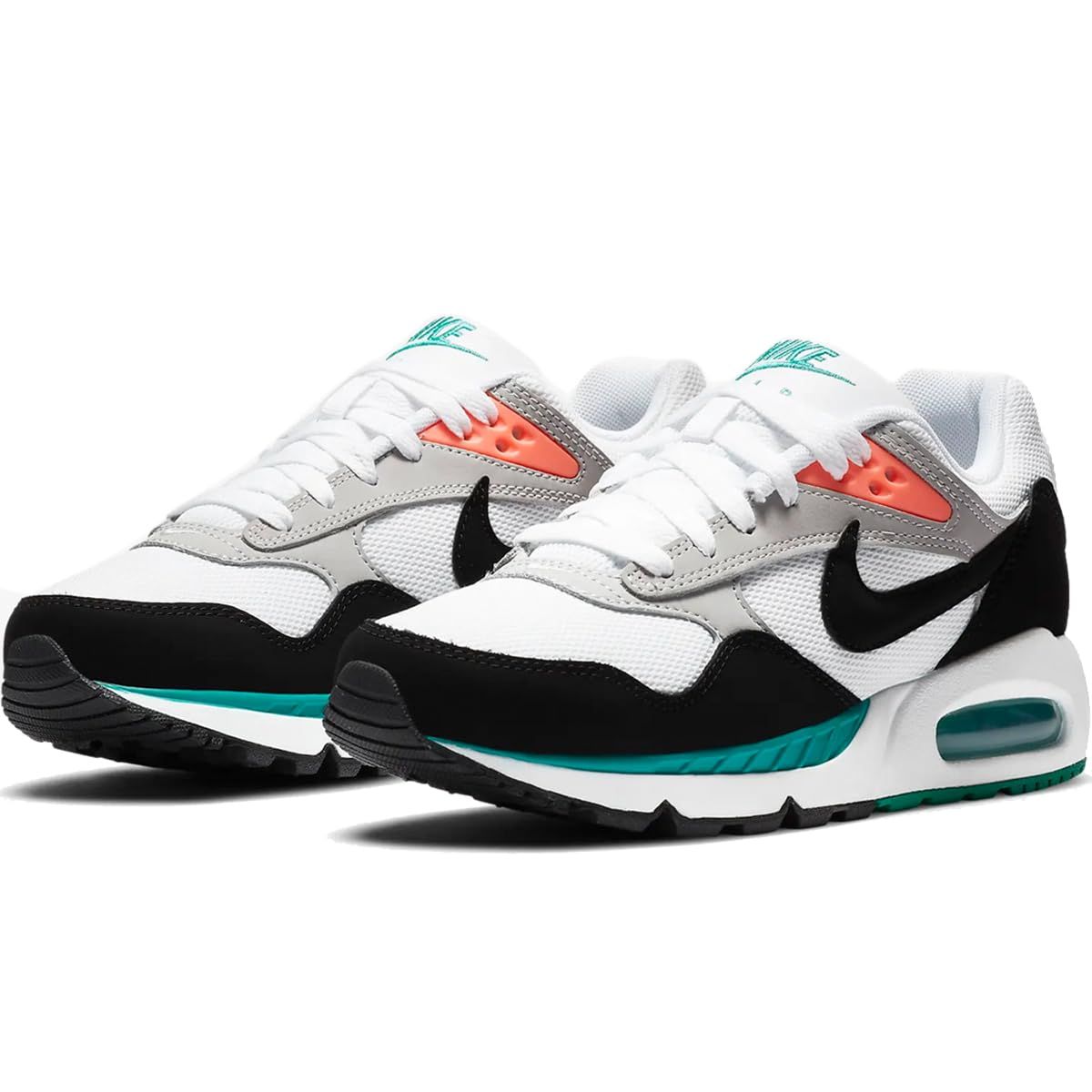 ナイキ エア マックス コリレート W AIR MAX ホワイト ニューグリーン ブライトマンゴー ブラック 511417-136 日本 23.5 c cm