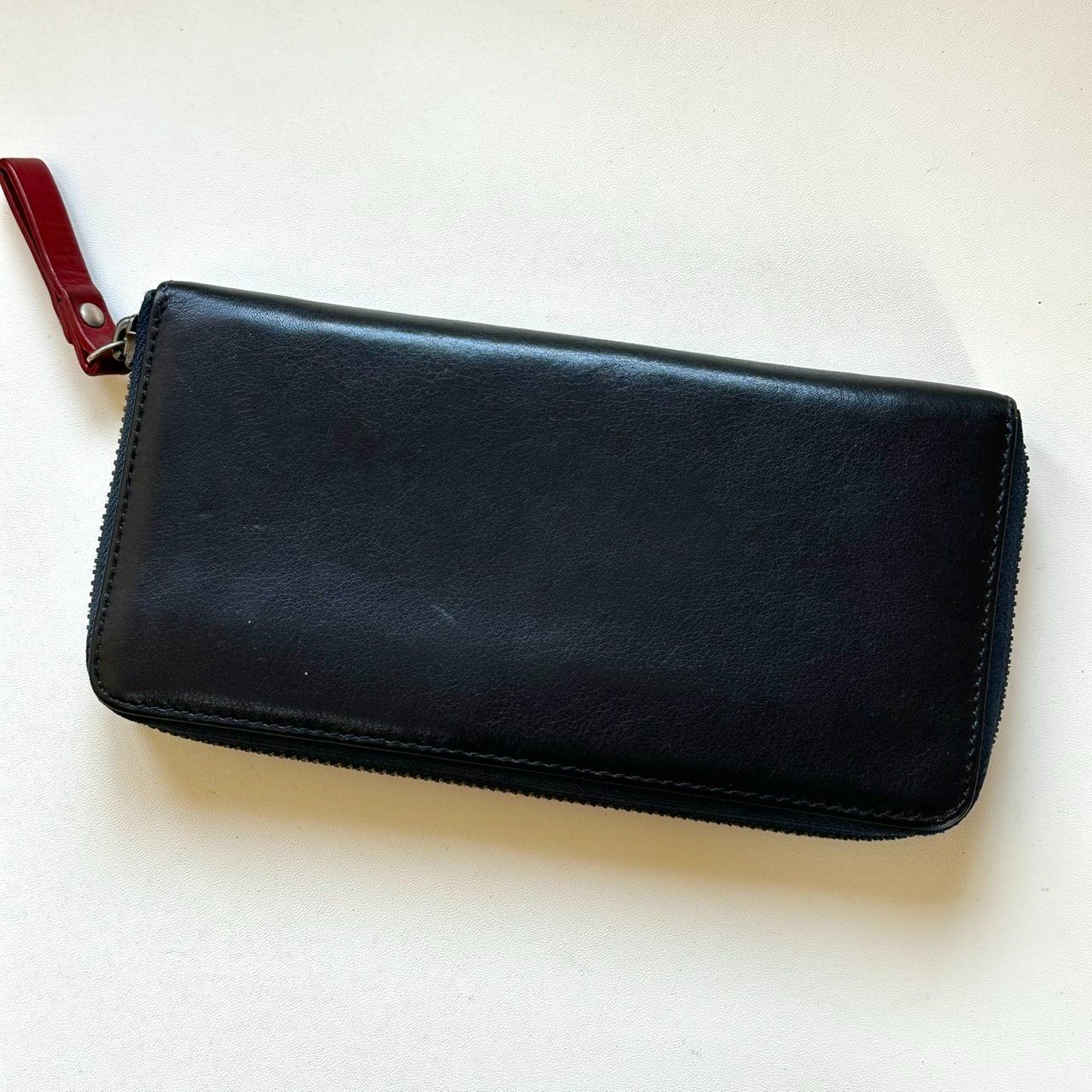 バーバリーブラックレーベル BURBERRY BLACK LABEL 長財布 ネイビー