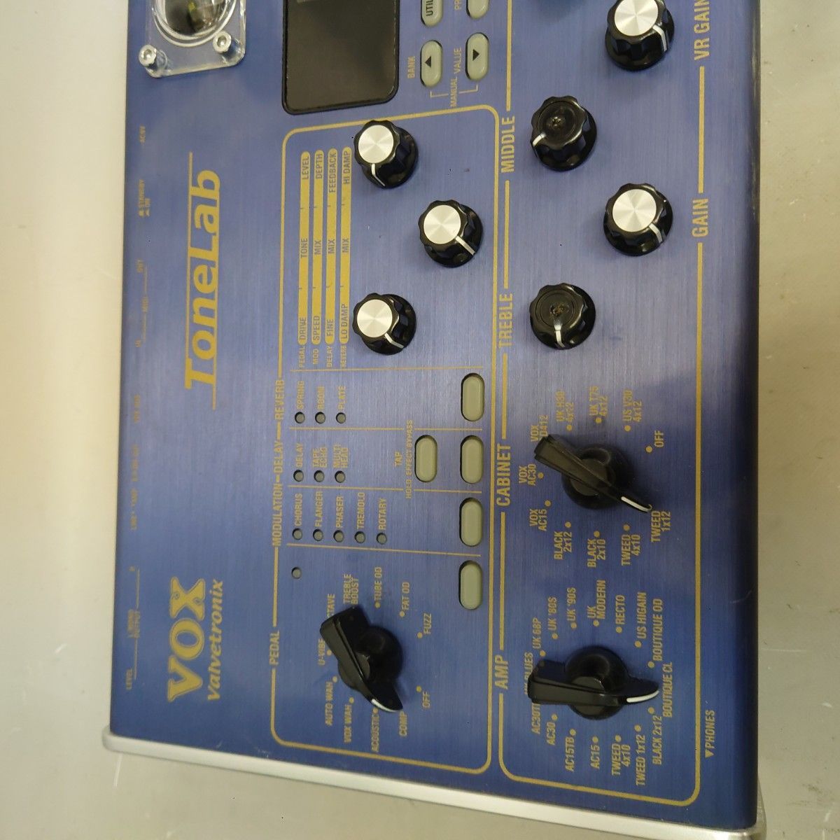 VOX ToneLab Effects Processor ロシア製真空管内蔵 VOX ToneLab