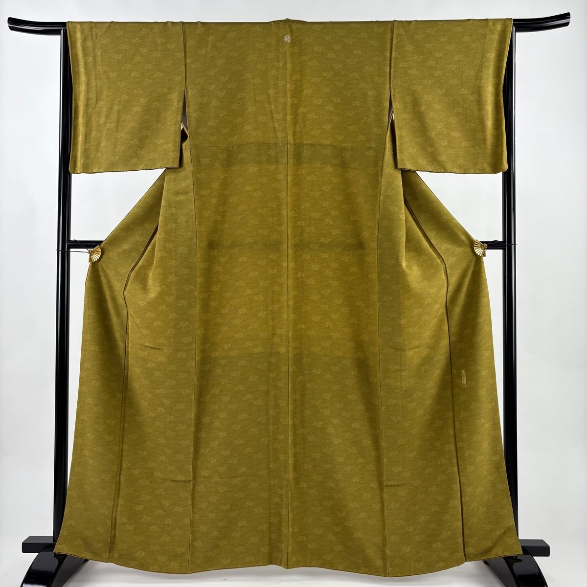 ヤ*フ様 未使用近い　美品　袷　化繊　江戸小紋　フルセット　身丈166 裄丈68 ヤ*フ様 未使用近い 美品 袷 化繊 江戸小紋 フルセット 身丈