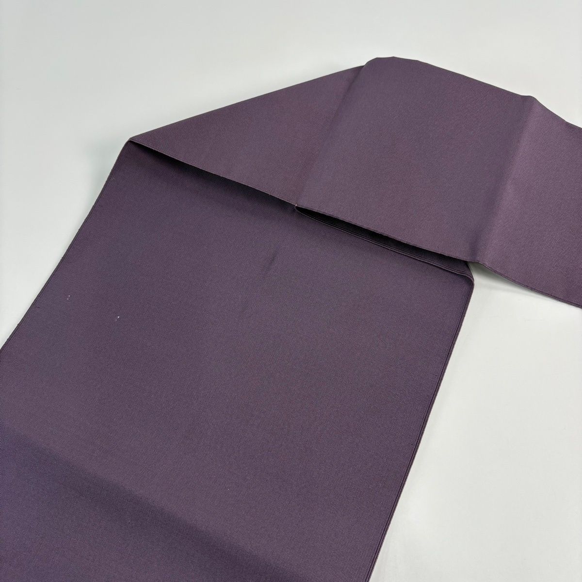 美品】名古屋帯 秀品 八寸名古屋帯 松葉仕立て 菊 藤 金銀糸 紫 正絹