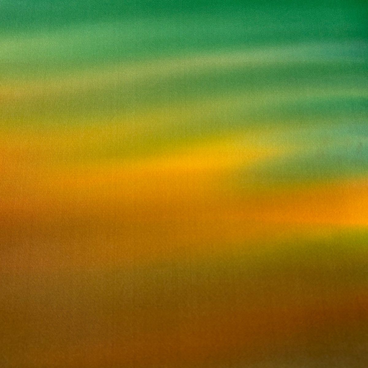 反物 秀品 小紋 霞ぼかし オレンジ 正絹