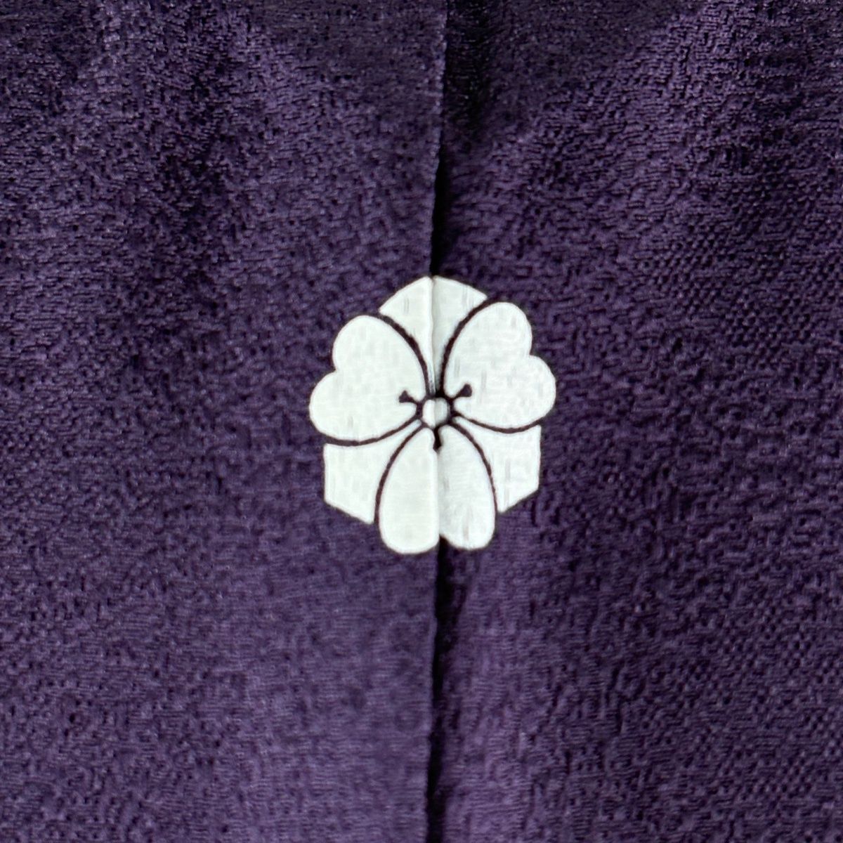 美品】 付下げ 身丈164.5cm 裄丈68cm L 袷 袋帯セット 波 ぼかし 紫