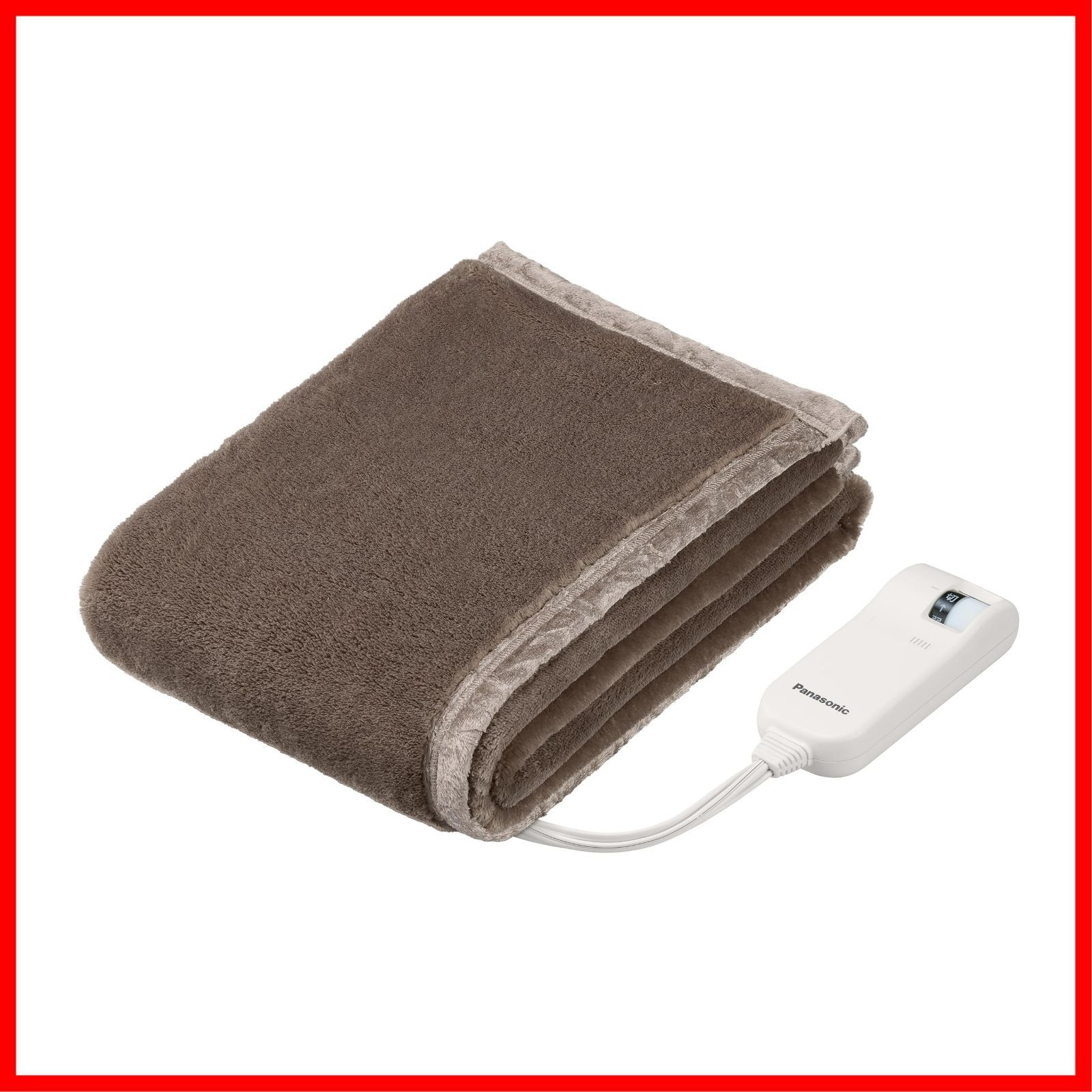 抗菌防臭 ダニ対策 8段階温度調節 丸洗い可 室温センサー搭載 シングル 敷き用 ブラウン 電気毛布 DB UM 10 S T パナソニック