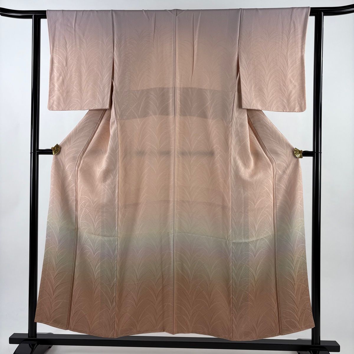 美品】 割引 付下げ 身丈153.5cm 裄丈60.5cm S 袷 地紋 ぼかし