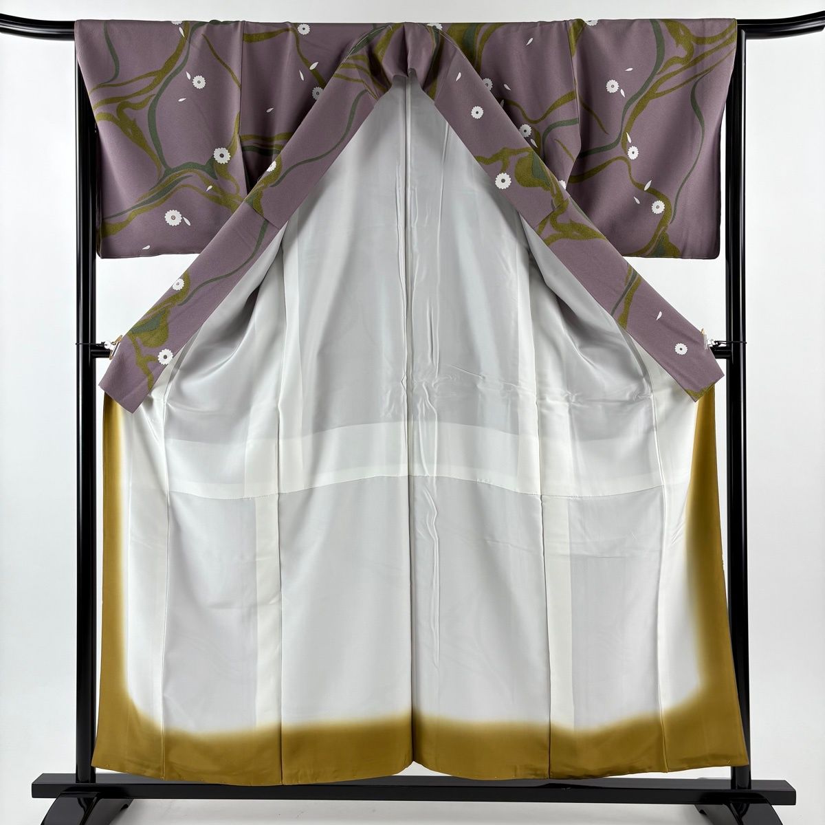 幾何学模様 灰紫