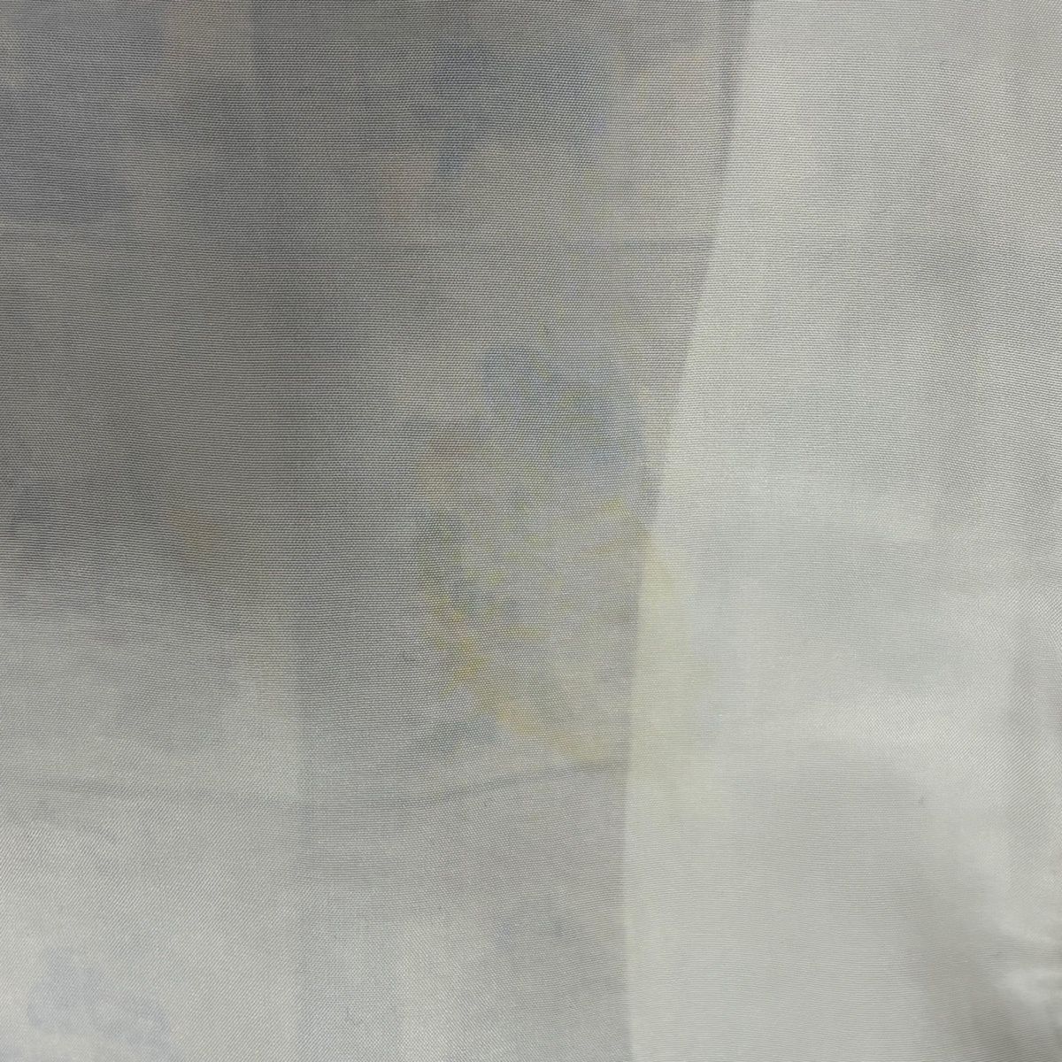  小紋 身丈157 cm 裄丈64.5 M 袷 樽本伊勢蔵 落款 人物 ことわざ ベージュ 正絹 小紋 着物