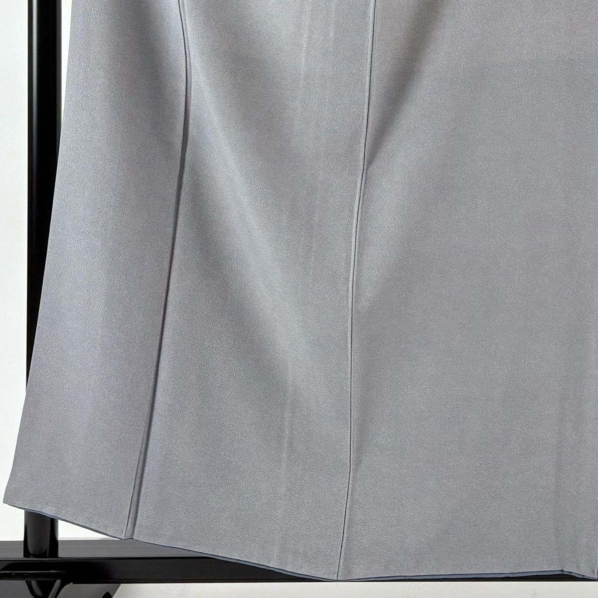 江戸小紋 身丈159 cm 裄丈65 M 袷 落款 鮫 青灰色 正絹 名品 一つ紋