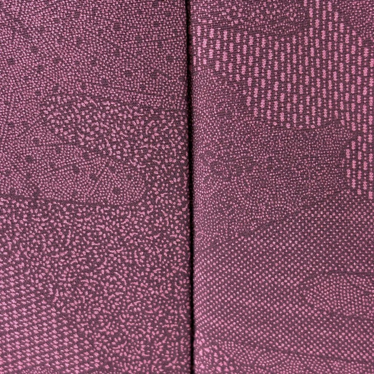 美品】 江戸小紋 身丈159.5cm 裄丈65cm M 袷 人間国宝 中村勇二郎 落款