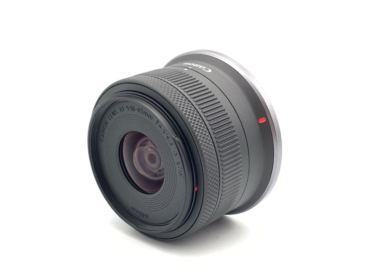美品】 キヤノン RF-S18-45mm F4.5-6.3 IS STM 【公式通販】