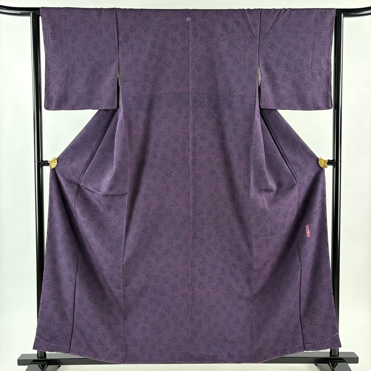 美品】 江戸小紋 身丈159cm 裄丈63cm S 袷 人間国宝 中村勇二郎 落款