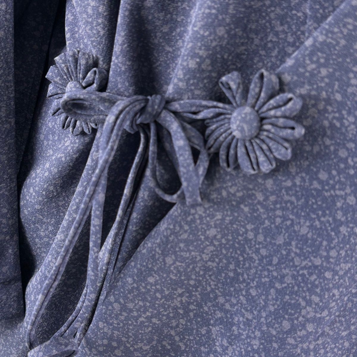  道中着 身丈109 5 cm 裄丈65 M 和装コート 幾何学 紫 正絹 羽織 着物 浴衣