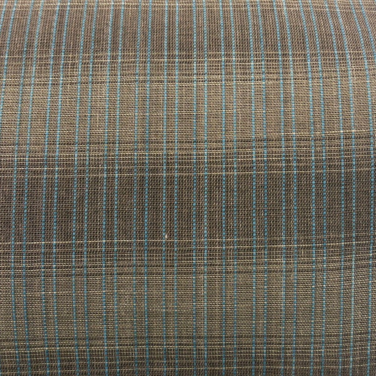 美品】 名古屋帯 秀品 八寸名古屋帯 松葉仕立て 夏帯 格子 焦茶色 正絹