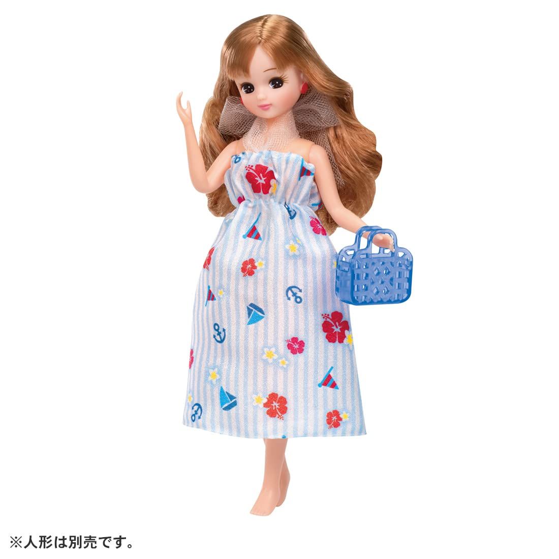 タカラトミー(TAKARA TOMY) リカちゃん ドレス LW-13 マリンワンピ