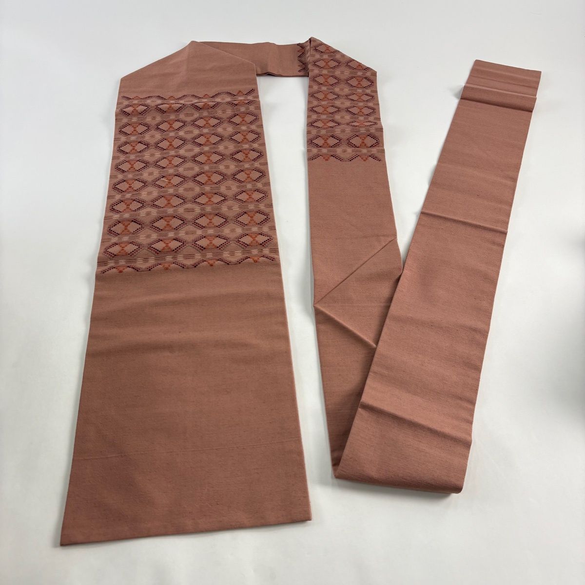 名古屋帯 幾何学模様