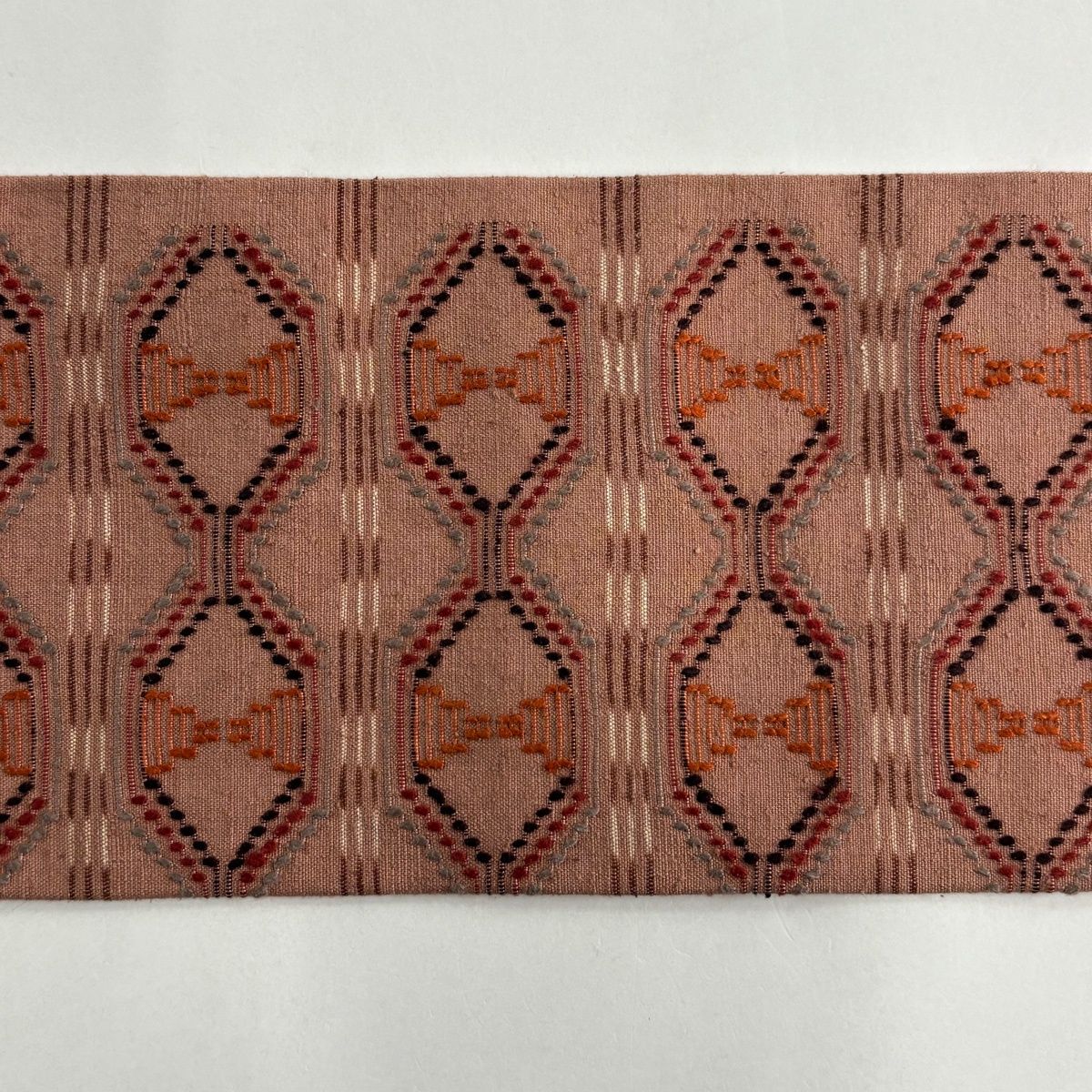 名古屋帯 幾何学模様