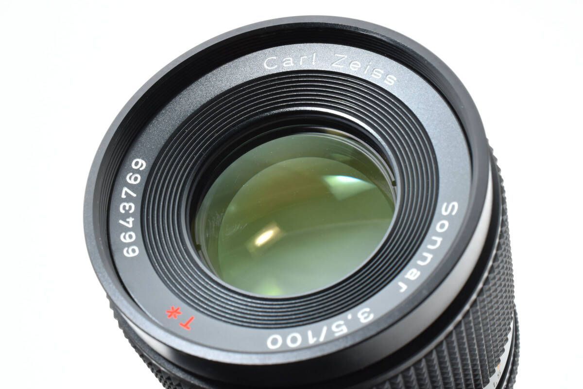 ☆美品☆コンタックス Contax Carl Zeiss Sonnar T* 100mm F3.5 MMJ ☆美品☆コンタックス Contax Carl Zeiss Sonnar T* 100mm F3.5 MMJ