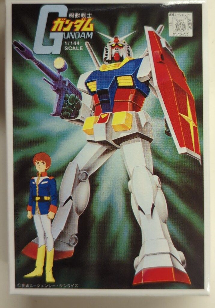 バンダイ ガンプラコレクション Vol.1 機動戦士ガンダム ガンダム/外箱