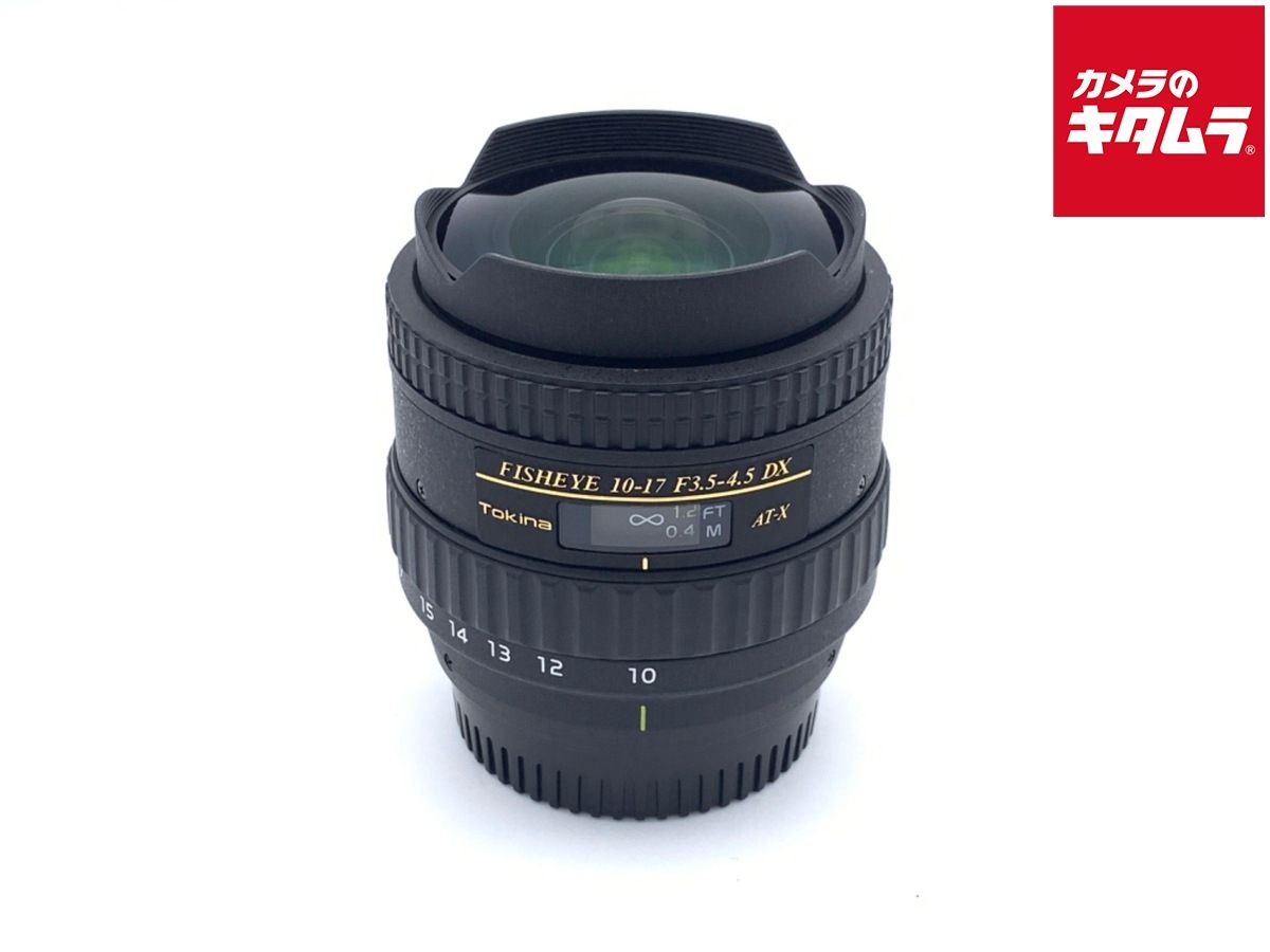 中古】 【良品】 トキナー AT-X 107 DX Fish Eye ニコン用(10mm-17mm