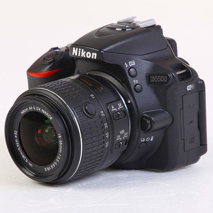 ニコン Nikon D 5500 18 55 VR 2 レンズキツト ブラツク