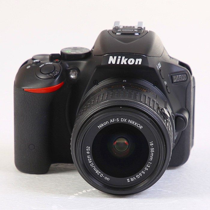 ニコン Nikon D 5500 18 55 VR 2 レンズキツト ブラツク