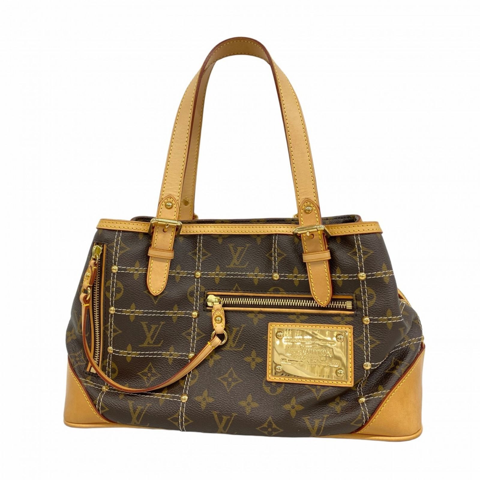 ルイ ヴィトン Louis Vuitton ハンドバッグ モノグラム リヴェット M 40140 ブラウンレディース