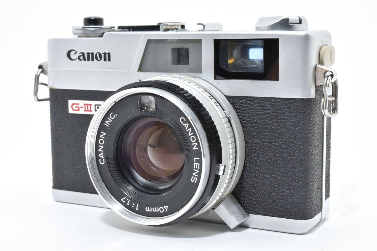 CANON キヤノン Canonet QL 17 G III 40 mm F 1 7 89