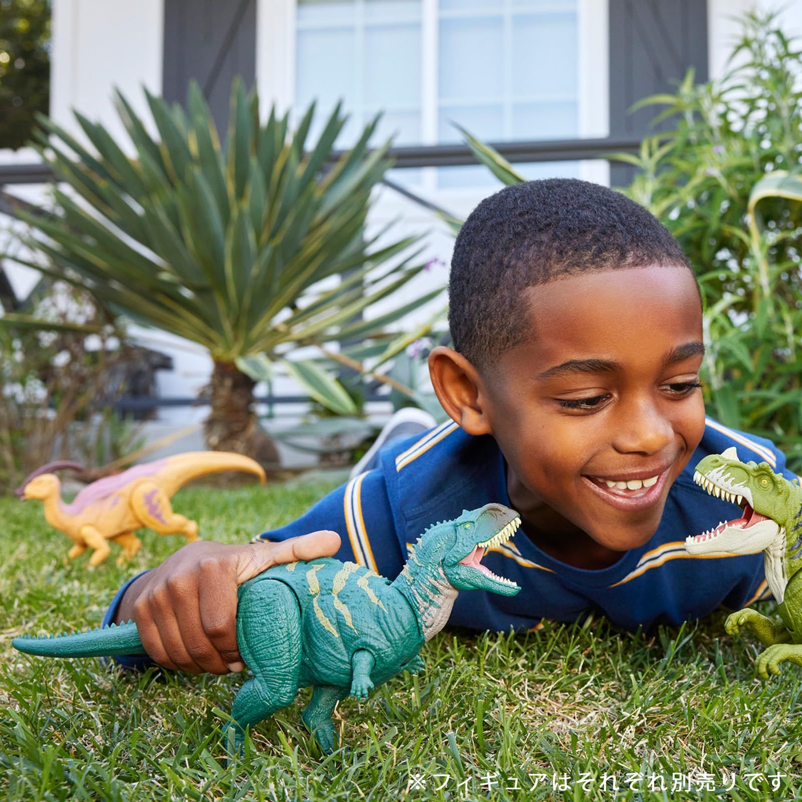 マテル ジュラシックワールド WORLD アクションフィギュア ほえる マジュンガサウルス メジャー 子供向けフィギュア 恐竜 おもちゃ 全長 約32 8 cm 4歳から グリーン HTK 76
