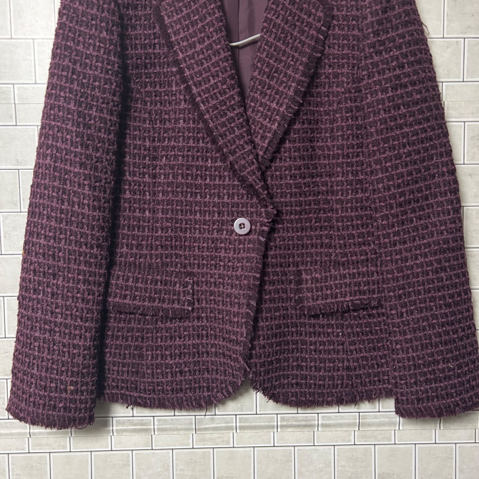 Leilian レリアン テーラードジャケット ツイードジャケット - メルカリ