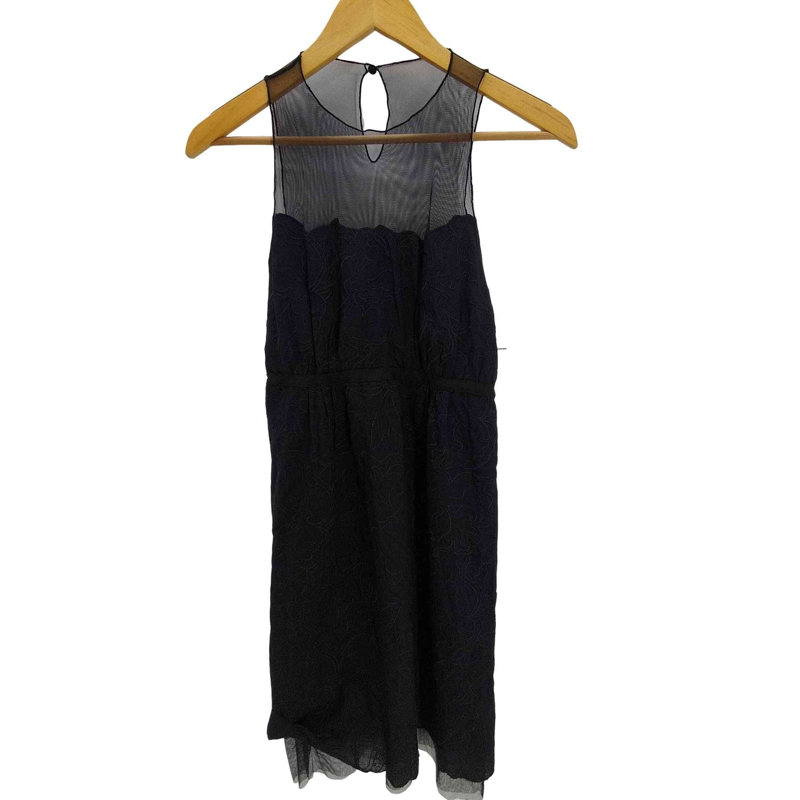 ヴィヴィアンタム VIVIENNE TAM DRESS フラワー刺繍 レース