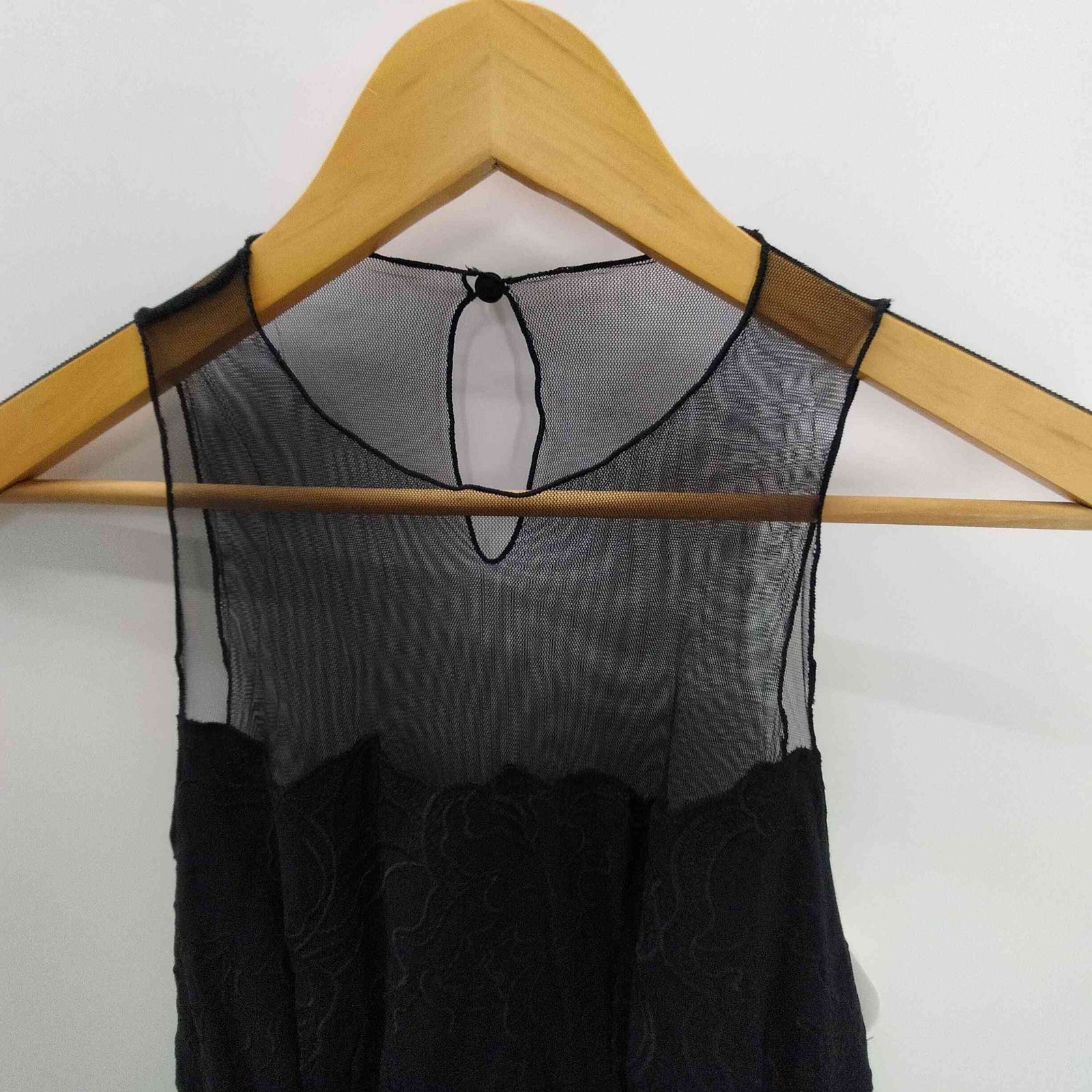 ヴィヴィアンタム VIVIENNE TAM DRESS フラワー刺繍 レース