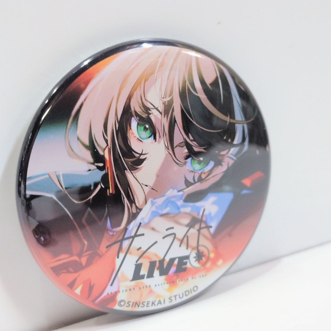 サンライトLIVE 明透 ASU 神椿 KAMITSUBAKI 米山舞 缶バッジ 3点セット