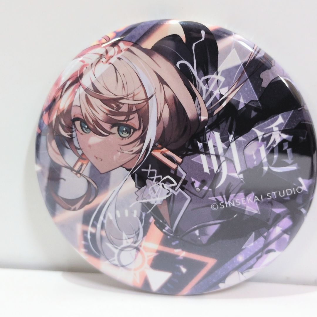 明透 サンライトLIVE 缶バッジ サンライトLIVE 明透 ASU 神椿 KAMITSUBAKI 米山舞 缶バッジ 3点セット