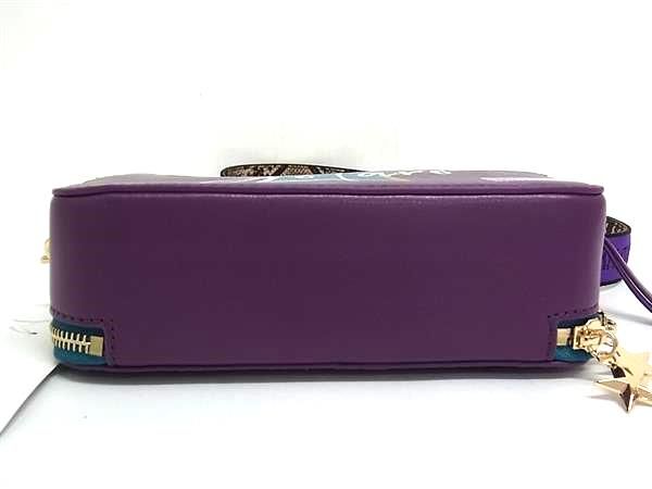 ■新品■未使用■ Samantha Vega サマンサベガ ジョジョの奇妙な冒険 ストーンオーシャン レザー ショルダー パープル系 FS3734 □新品□未使用□ Samantha Vega サマンサベガ ジョジョの奇妙な冒険