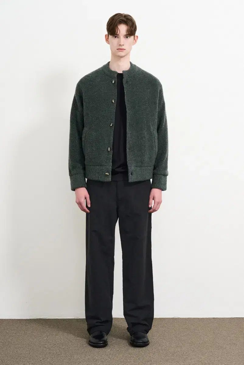 TIME HOMME ウェスト ボタン 탭 パンツ